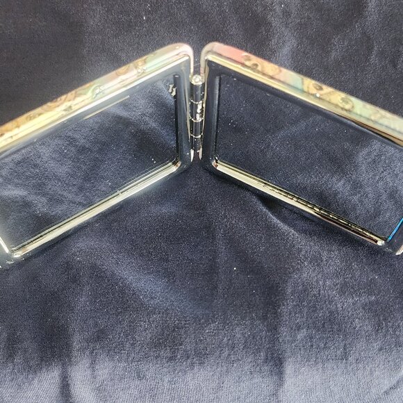 Labubu Monster makeup compact or pocket mirror with crystals NEW 3.5x2.5 inches - Picture 3 of 5